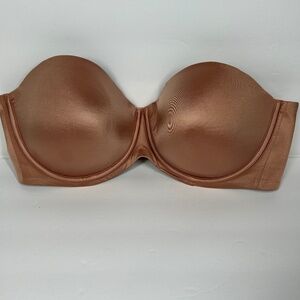 Soma 38DD Warm Amber Vanishing Strapless Multi-Way Bra - Straps NOT included